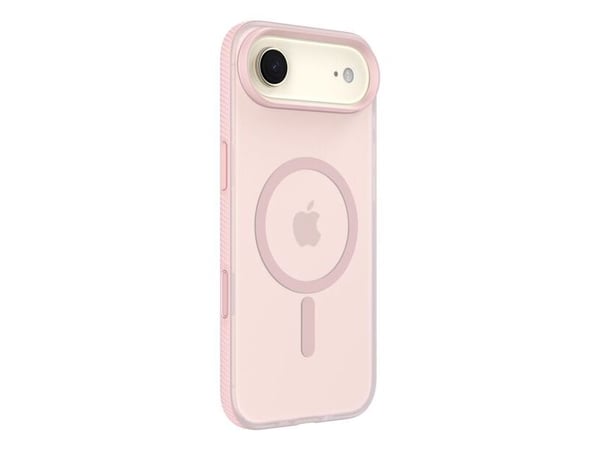 Belkin SheerForce Grip Series - Baksidedeksel for mobiltelefon - MagSafe-samsvar - laget av resirkulerte materialer - rosa - for Apple iPhone Air