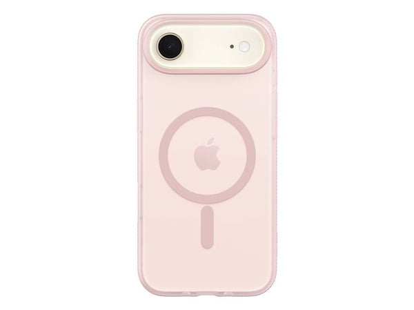 Belkin SheerForce Grip Series - Baksidedeksel for mobiltelefon - MagSafe-samsvar - laget av resirkulerte materialer - rosa - for Apple iPhone Air