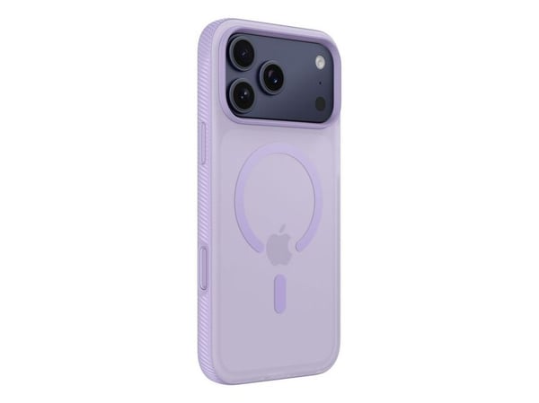 Belkin SheerForce Grip Series - Baksidedeksel for mobiltelefon - MagSafe-samsvar - laget av resirkulerte materialer - lavandel - for Apple iPhone 1...