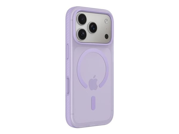 Belkin SheerForce Grip Series - Baksidedeksel for mobiltelefon - MagSafe-samsvar - laget av resirkulerte materialer - lavandel - for Apple iPhone 1...