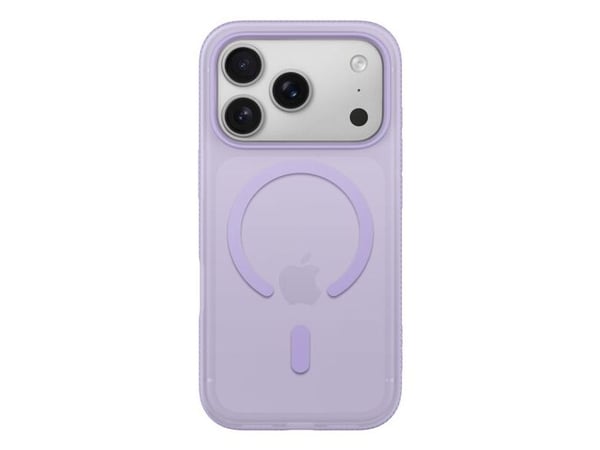 Belkin SheerForce Grip Series - Baksidedeksel for mobiltelefon - MagSafe-samsvar - laget av resirkulerte materialer - lavandel - for Apple iPhone 1...