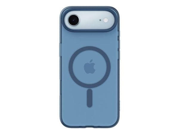 Belkin SheerForce Grip Series - Baksidedeksel for mobiltelefon - MagSafe-samsvar - laget av resirkulerte materialer - marineblå - for Apple iPhone Air