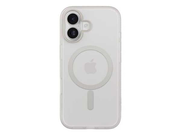 Belkin SheerForce Grip Series - Baksidedeksel for mobiltelefon - MagSafe-samsvar - laget av resirkulerte materialer - sand - for Apple iPhone 17