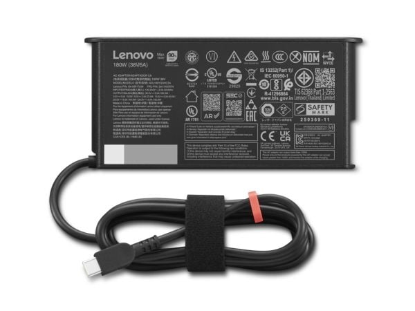 LENOVO TP MWS 180W USB-C GAN SLIM VEKSELSTRØMSADAPTER