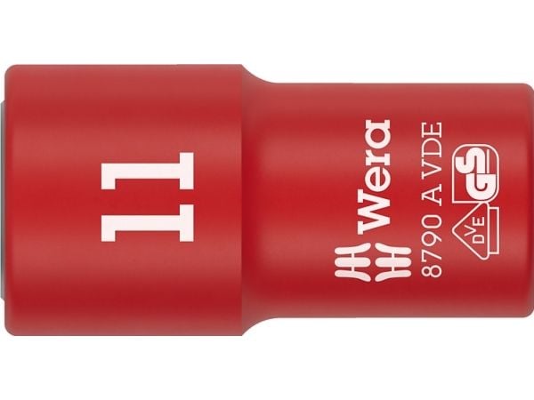Wera 05005938001, Hylsy, 1/4", metrinen/imperiaalinen, 5 mm, 2.18 cm, 41 mm
