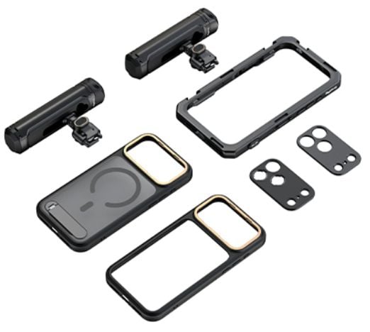 SmallRig Mobile Dual Handheld Kit, musta, Apple, iPhone 17 Pro