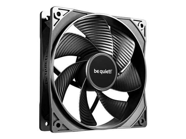 be quiet! Pure Wings 3 120mm | PWM Reverse Triple-Pack, Fan, 12 cm, 1500 RPM, 80 m³/h, Svart