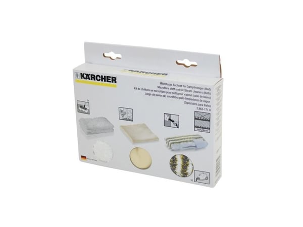 Kärcher 2.863-171.0 - Baderomstøysett - for damprenser - for Kärcher SC 1 Premium, SC 2.500 C, SC 3, SC 3 Premium, SC 3.000, SC 3.100 B, SG 4/4