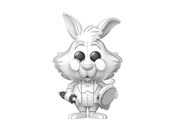Funko POP Vinyl Sketched - White Rabbit