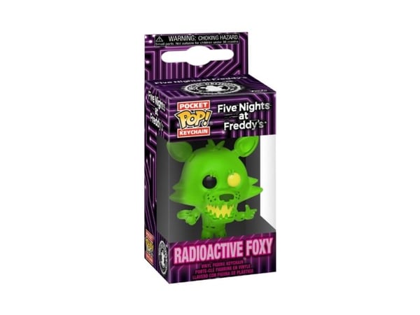 Funko POP nyckelring FNAF S7 Radioactive Foxy