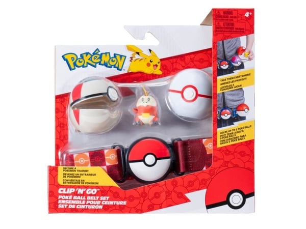POKEMON CLIP N GO beltesett FUECOCO