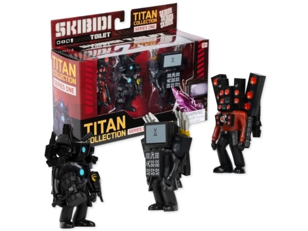 SKIBIDI TOILET MINI MYSTERY FIGURES ASS CDU