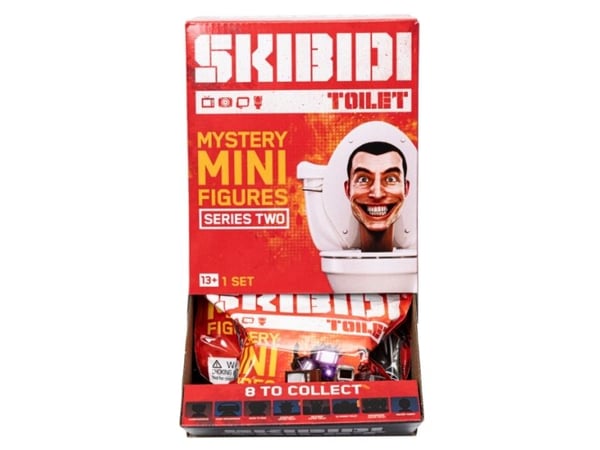 SKIBIDI TOILET MINI MYSTERY FIGURES ASS CDU