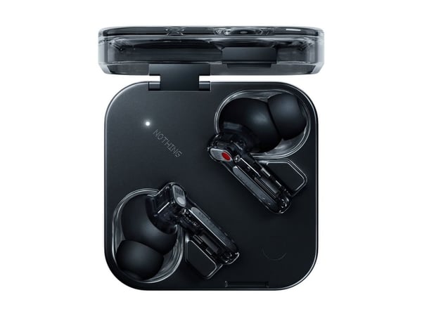 Nothing Ear (3) - True wireless-hodetelefoner med mikrofon - i øret - Bluetooth - aktiv støydemping - svart
