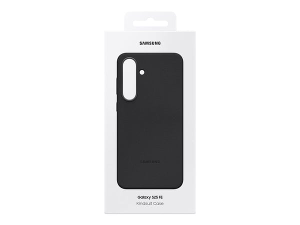 Samsung EF-VS731 - Baksidedeksel for mobiltelefon - plantebasert materiale, plastikk - svart - for Galaxy S25 FE