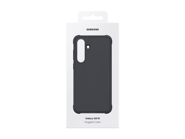 Samsung EF-RS731 - Baksidedeksel for mobiltelefon - robust - bløtberøringssilikon - svart - for Galaxy S25 FE