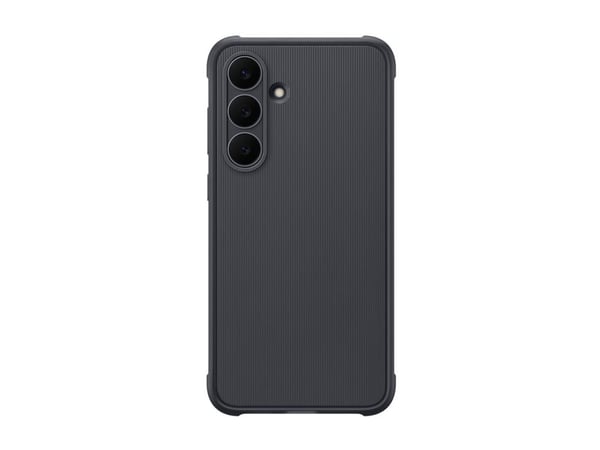 Samsung EF-RS731 - Baksidedeksel for mobiltelefon - robust - bløtberøringssilikon - svart - for Galaxy S25 FE