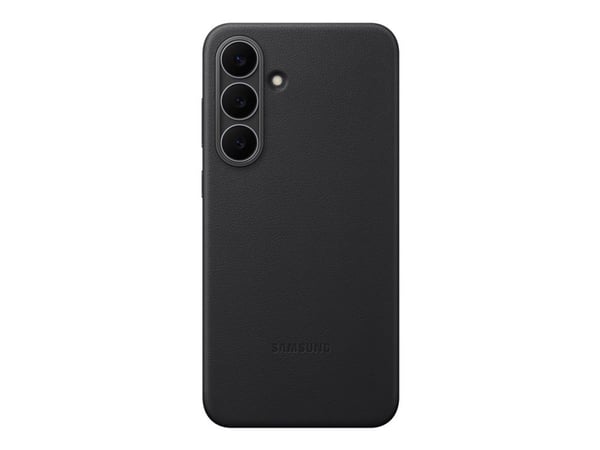 Samsung EF-VS731 - Baksidedeksel for mobiltelefon - plantebasert materiale, plastikk - svart - for Galaxy S25 FE