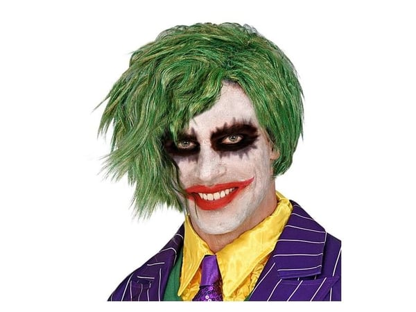 Vihreä Jokerin peruukki