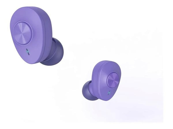 Hama Freedom Buddy - True wireless-hörlurar med mikrofon - inuti örat - Bluetooth - lila