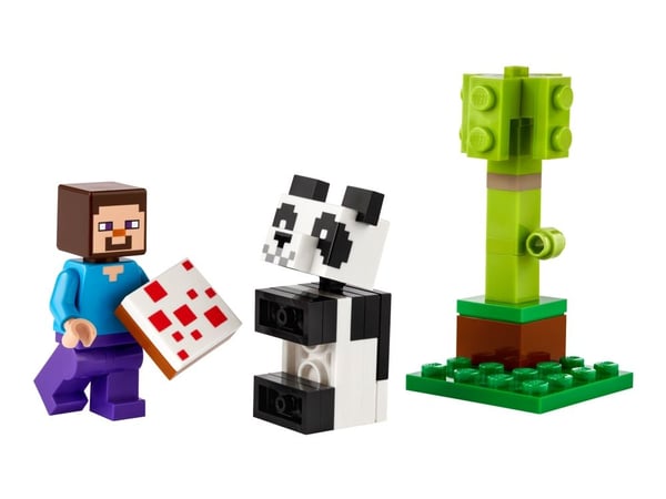 LEGO Minecraft 30672 - Kikis kokosnøttangrep & Steve og baby panda