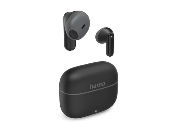 Hama Freedom Light II - True wireless-hodetelefoner med mikrofon - i øret - Bluetooth - svart