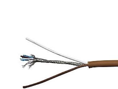 Salcavi CTS Combi-kaapeli - Suojattu, 2X2.5+1x2X0.34 mm2, 500 m, ruskea, UV-suojattu
