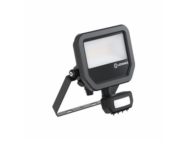 LEDVANCE Floodlight Performance multi lumen sensor 2400lm 17W/840 IP66 sort