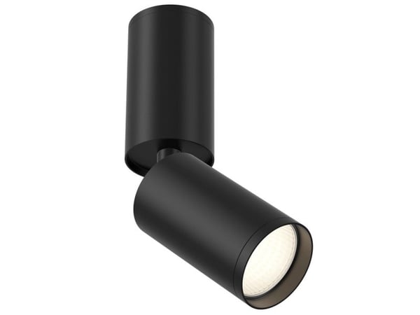 Innfelt lampe Maytoni Focus S, GU10, svart