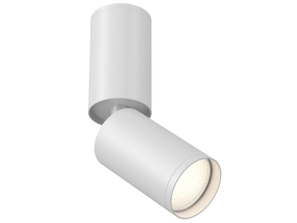 Maytoni taklampe LED Klar takspot hvit Maytoni FOCUS S C051CL-01W