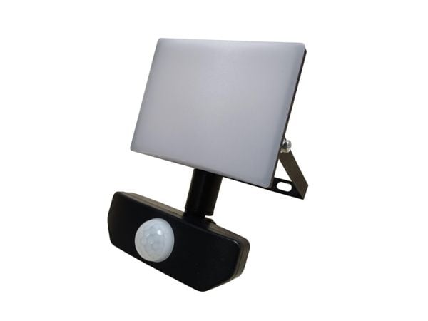 LED-flomlys Standart FLOODLIGHT 10W 4000K 1089LM IP65 PIR