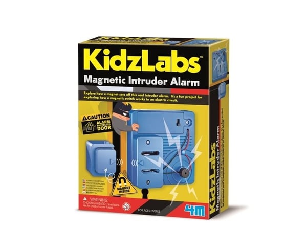 4M 4M KidzLabs DIY magnetisk innbruddsalarmsett