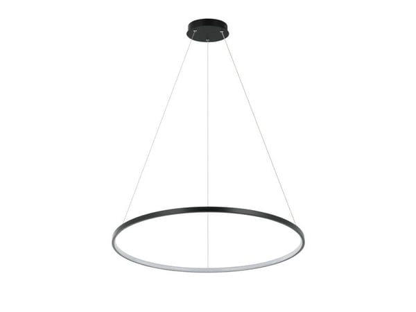 Light Prestige hengelampe Light Prestige Ring LP-909/1P M BK CCT hengelampe overheng 1x35W LED CCT 3000K 2400 lm svart