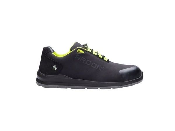 Ardon SOFTEX S1P G33 lette vernesko i sportstil - svart/gul G3352 (46)