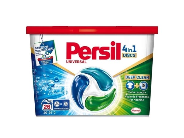 Persil CAPS WASHING PERSIL DISCS WHITE 26PCE