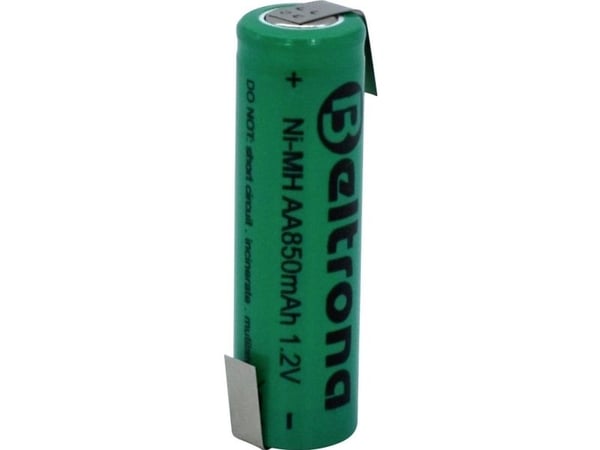 Beltrona BELNIMHAA850HBG spesialbatteri NiMH 850 mAh 1,2 V 1 stk (BELNIMHAA850HBG)