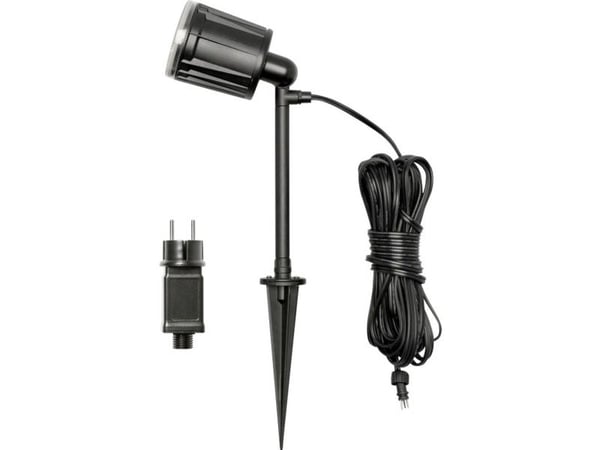 Konstsmide 7447-000 Amalfi LED-hageprojektør EEK: G (A - G) LED (RGB) 4 W svart