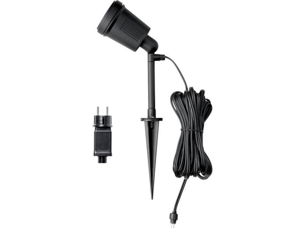 Konstsmide 7440-000 Amalfi LED-hagelampe EEK: G (A - G) LED (RGB) 4 W sort
