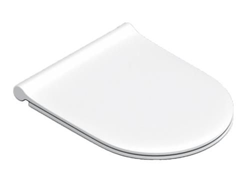 Catalano Softclose sæde, mat - hvid med TakeOff og i antibakteriel materiale.