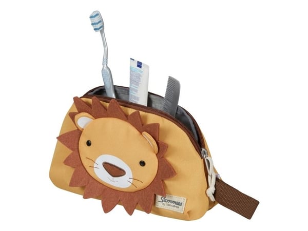 Samsonite Happy Sammies Eco, Unisex, Hånd-veske, Glidelås, Oransje, Mønster, Lion Lester