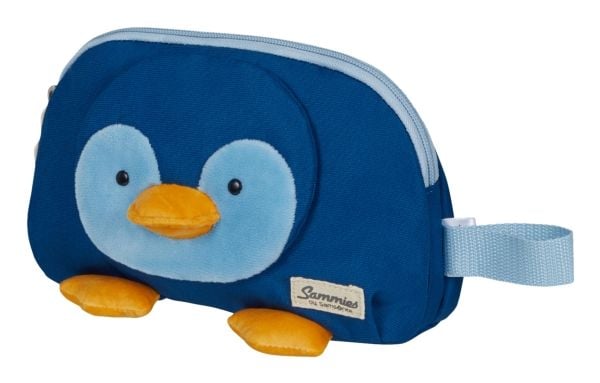 Samsonite Happy Sammies Eco, Unisex, Hånd-veske, Glidelås, Blå, Mønster, Penguin Peter