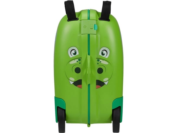 Samsonite Dream2go, Tralle, Hard overflate, Grønn, Dinosaur D., Kabin, 4 hjul