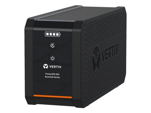 Vertiv Essential Series - UPS - AC 220 - 240 V - 525 watt - 1000 VA - enkeltfase - utgangskontakter: 4