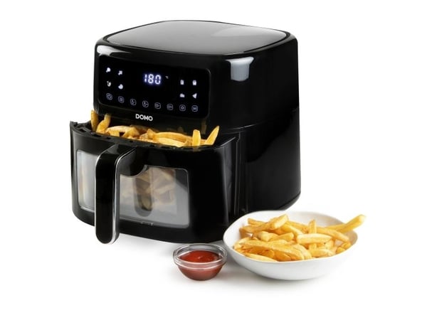 Domo DO1134FR, Varmluftsfrityr, 6 l, 1,5 kg, 80 °C, 220 °C, Single/enkelt