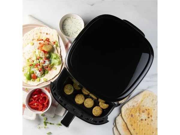 Domo DO1134FR, Varmluftsfrityr, 6 l, 1,5 kg, 80 °C, 220 °C, Single/enkelt