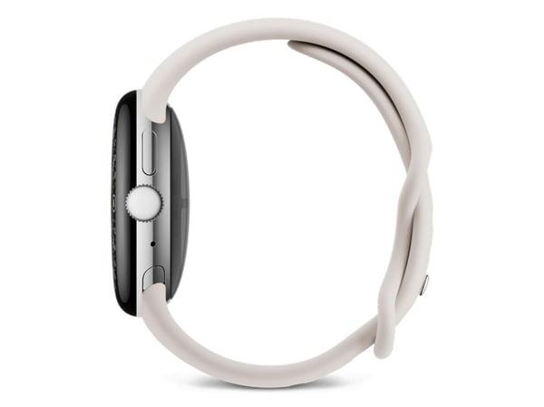 Google Pixel Watch 4 41 mm sølv (beige reim)