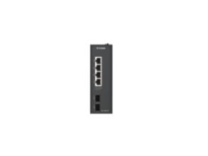 D-Link DIS-100G-06, ikke-administrert, L2, Gigabit Ethernet (10/100/1000), DIN-skinne