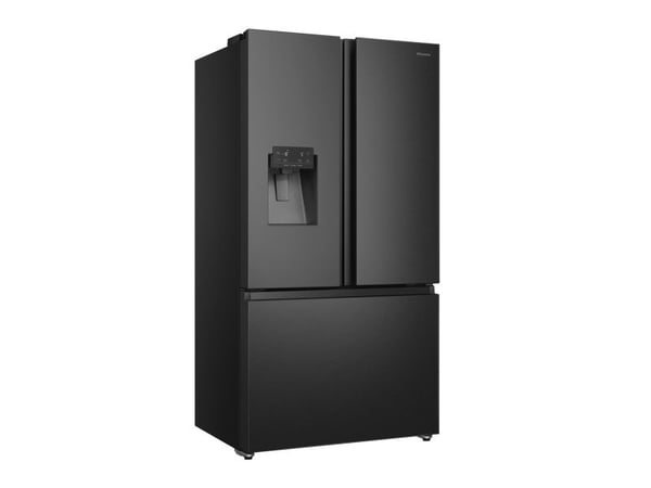 Hisense NoFrost 612 L høyde 179 cm svart - SBS Kjøleskap RF793N4SAFE (6921727074522)