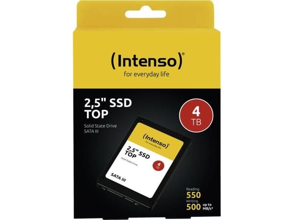 Intense 3812480, 4 TB, 2,5", 6 Gbit/sek.