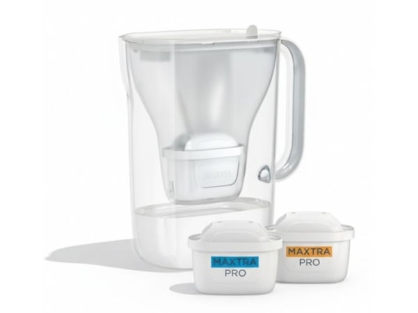 Brita Style Essential, Krukke, 2,4 l, Gjennomsiktig, Hvit